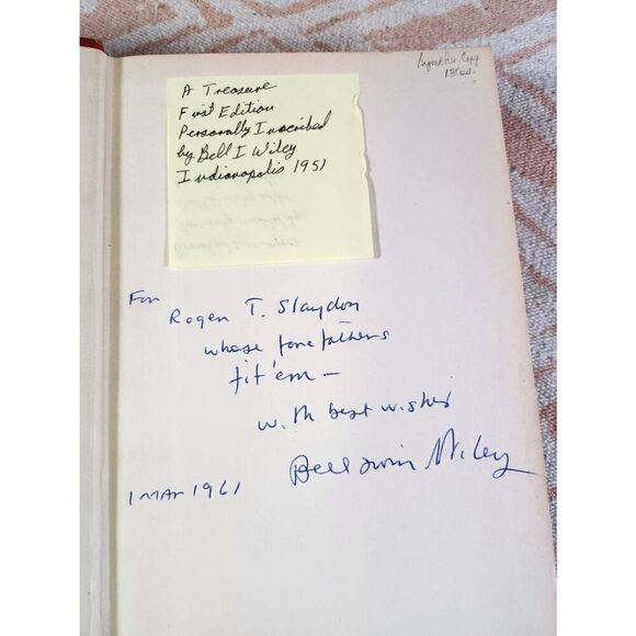 The Life of Billy Yank 1st Edition - Picture 2 of 4